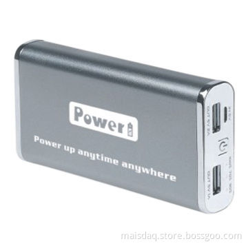 8,000mah High-capacity Power Bank with Dual USB, For Mobile Phone/Tablet PCs/iPad